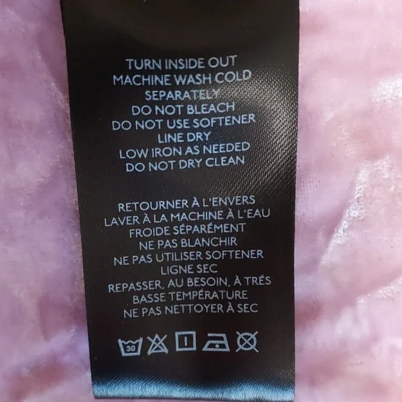 Urban Outfitters Silence + Noise NWT Boho Fairycore Pink Crushed Velvet Dress L - Picture 6 of 8